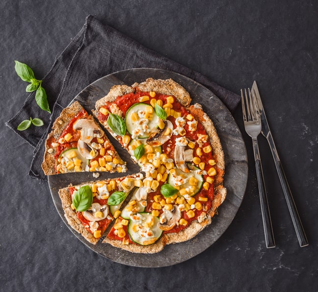 Quinoa Pizza mit Gemüse - Rezept | d&amp;#39;aucy Deutschland